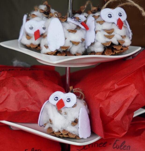 Hübsche Basteleien gibt es auf dem Güglinger Weihnachtsbummel.