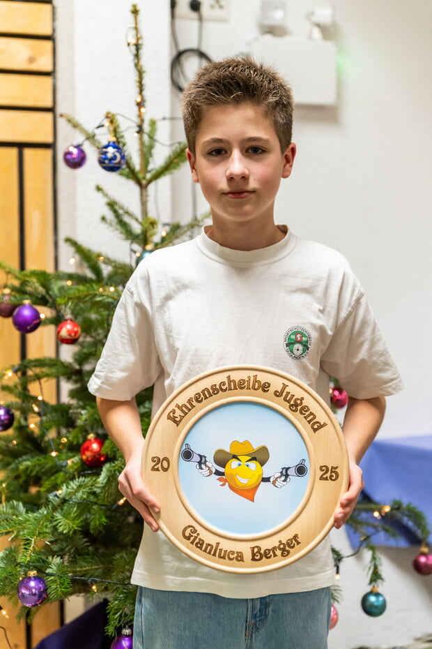 Ehrenscheibe Gianluca Berger