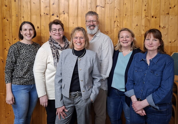 1. Vorsitzende Margret Munz, 2. Vorsitzende Nadine Hentschke-Jost, Schriftf&uuml;hrerin Christin Kohler, Kassiererin Tanja Koch, Auschu&szlig;mitglieder: Sina Kirschner, Tanja Eurich, Heiner Kohler