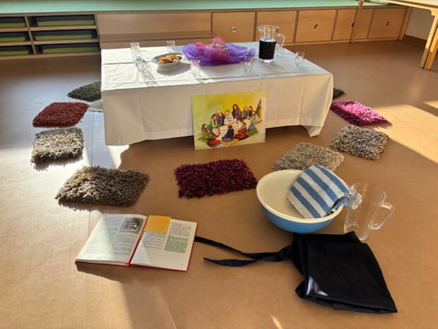 Das Abendmahl mit den Kindern