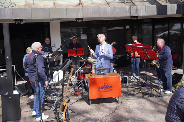 Gern gesehener Solist bei der &Uuml; 50-Gruppe.