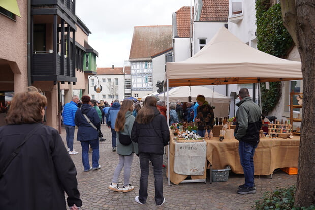 So viele Besucher in unserer Innenstadt.