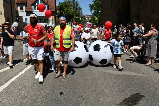 ...in Eibensbach ist das Thema Fu&szlig;ball ganz wichtig...