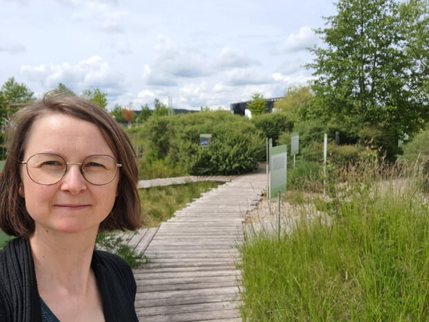 Die unterschiedlichen Landschaften wie Streuobstwiesen, Moorlandschaft oder ein Eichenwald konnten hautnah im riesigen Außengeländer der Arena erlebt werden.