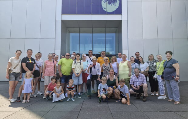 WKL vor dem Geldmuseum