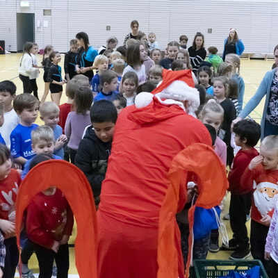 Sportlicher Nikolaus