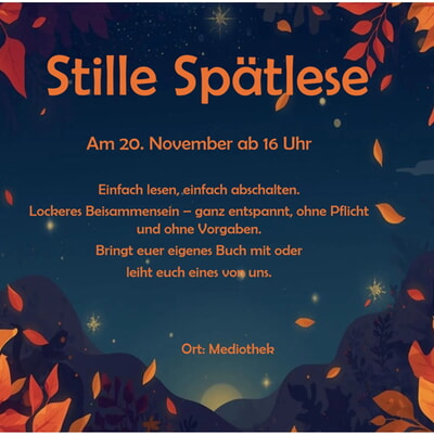 Stille Spätlese