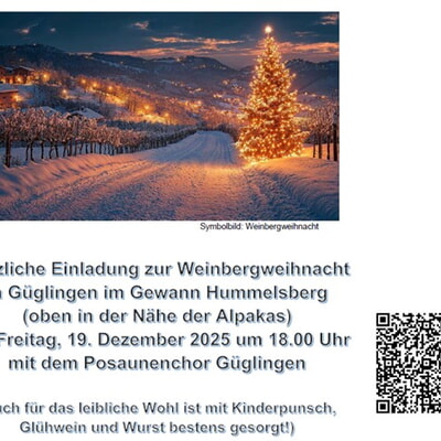 Weinbergweihnacht