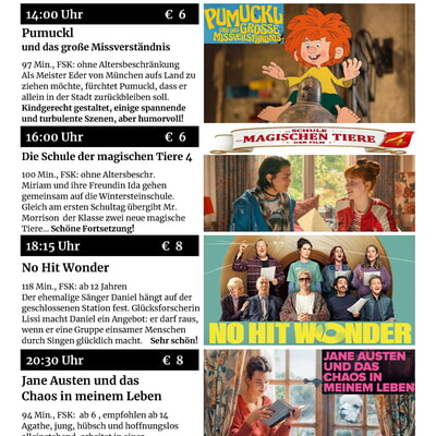 Mobiles Kino in G&uuml;glingen 