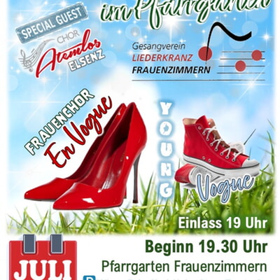 Sommerkonzert Ch&ouml;re Frauenzimmerns