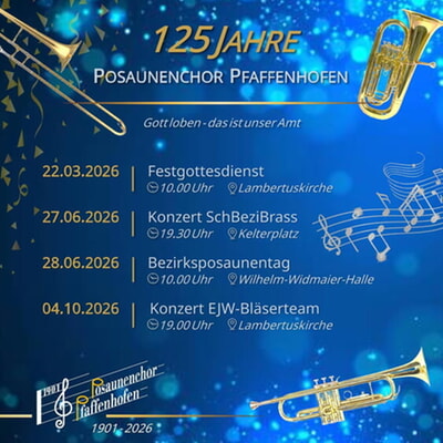 125 Jahre Posaunenchor - Open Air Spezibrass Konzert